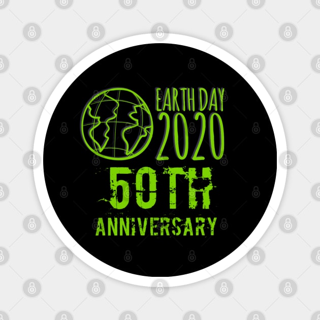 Earth Day 2020 - 50th Anniversary Magnet by Inspire Enclave